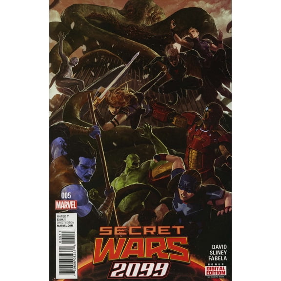 Secret Wars 2099 #5 VF ; Marvel Comic Book