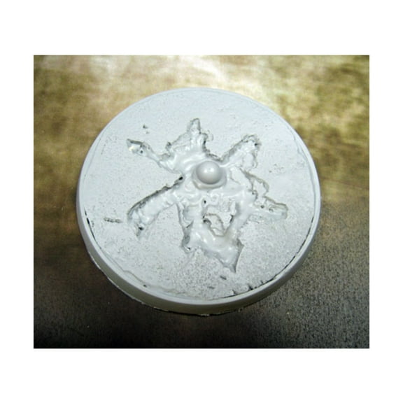 Secret Weapon Miniatures 60mm Beveled Base #2 - Lava Flow New