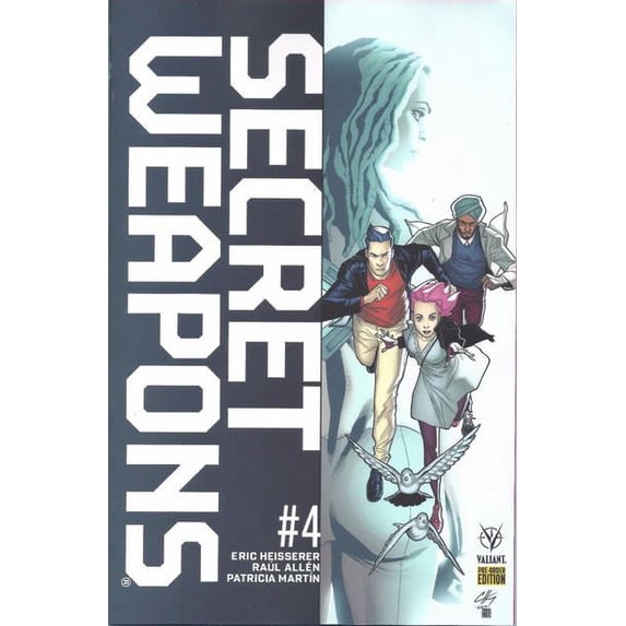 Secret Weapons #4 Pre-Order Edition Vailent Comics Comic Book