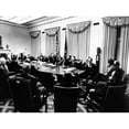 thumbnail image 1 of Secret White House Meeting About Resuming The Bombing Of North Vietnam. Jan 29 History (36 x 24), 1 of 2