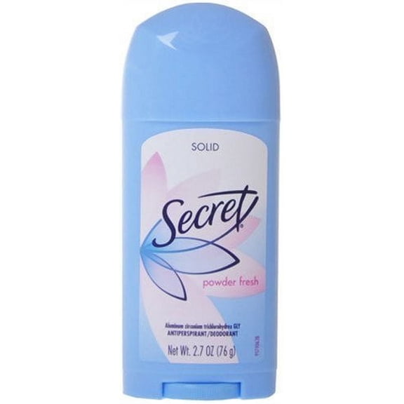 Secret Wide Solid Antiperspirant Deodorant Powder Fresh Ph Balanced, 2.7 oz