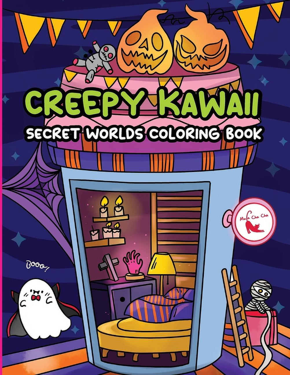 Secret Worlds Coloring Book Creepy Kawaii Secret Worlds Coloring Book