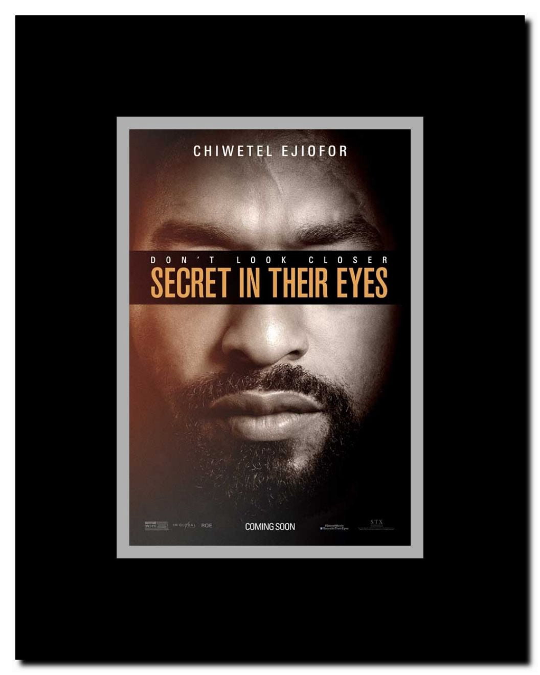 Secret in Their Eyes Framed Movie Poster