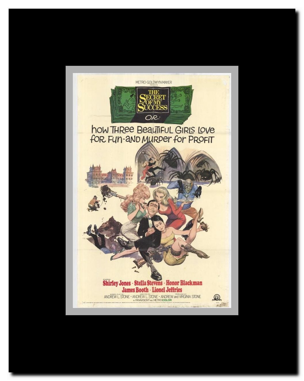 Secret of My Success Framed Movie Poster