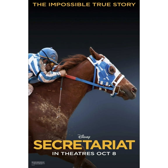 Secretariat Movie Poster Metal Print 12x16 Large Print On Metal 12x16 Square Adults Best Posters