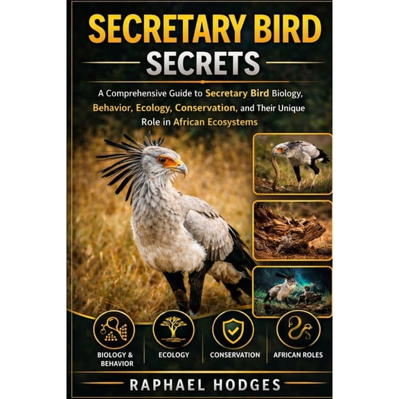 Secretary Bird Secrets: A Comprehensive Guide to Secretary Bird Biology, Behavior, Ecology, Conservation, and Their Uniq, (Paperback)