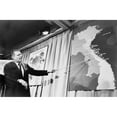 thumbnail image 1 of Secretary Of Defense Robert Mcnamera Pointing To A Map Of Vietnam At A Press Conference History, 1 of 1