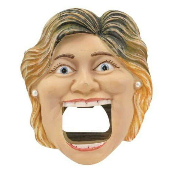 Secretary State Democratic Hillary Clinton Beer Bottle Cap Opener Fridge Magnet
