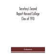 thumbnail image 1 of Secretary's Second Report Harvard College Class of 1910, (Hardcover), 1 of 1
