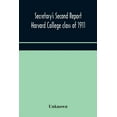 thumbnail image 1 of Secretary's Second Report; Harvard College class of 1911, (Paperback), 1 of 1