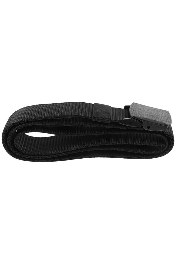 Worgeous Hidden Money Belt with Storage Compartment for Secure Valuables Storage Black Nylon