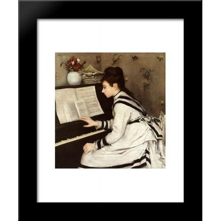 Secretly 20x24 Framed Art Print by Eva Gonzales