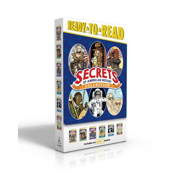 Secrets of American History: Secrets of American History Collection (Boxed Set) : The Founding Fathers Were Spies!; Secret Agents! Sharks! Ghost Armies!; Heroes Who Risked Everything for Freedom; Fearless Flyers, Dazzle Painters, and Code Talkers!; You Can't Bring a Sandwich to the Moon; Mount Rushmore's Hidden Room and Other Monuments (Paperback)