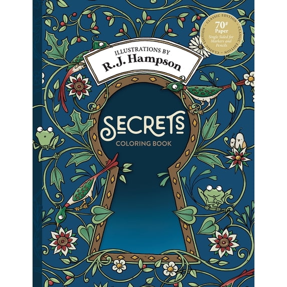 Secrets Coloring Book, (Paperback)