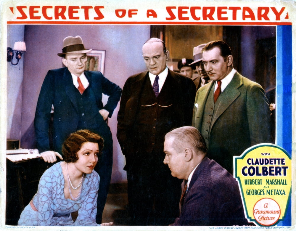 Secrets Of A Secretary Canvas Art - (20 x 16)