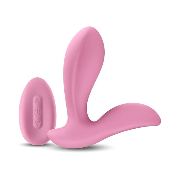 Secrets Rain Rechargeable G-Spot Vibrator with Remote Control, Pink