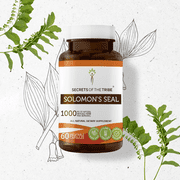 Secrets Of The Tribe Solomons Seal Capsules Dietary Supplement, Natural Herbal Capsules for Joint Support, Solomons Seal Polygonatum odoratum Dried Rhizome, 60 Capsules
