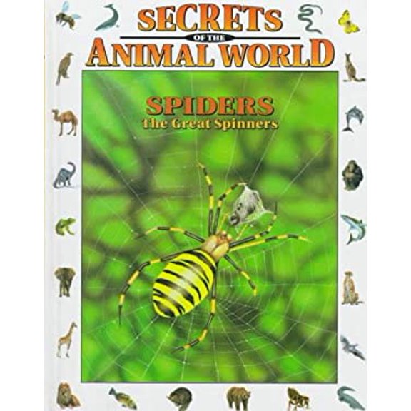 Pre-Owned Spiders: The Great Spinners Secrets Animal World Library Binding Andreu Llamas