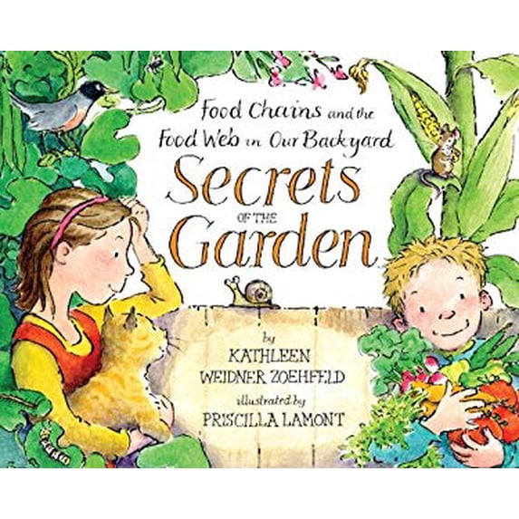 Pre-Owned Secrets of the Garden: Food Chains and the Food Web in Our Backyard (Library Binding) 0517709910 9780517709917