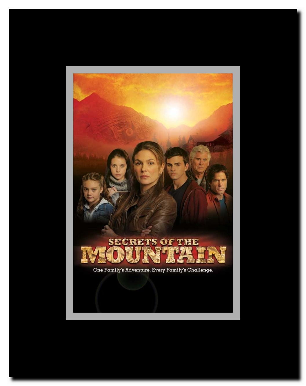 Secrets of the Mountain Framed Movie Poster