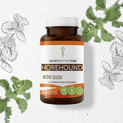 Secrets of the Tribe Horehound 60 Capsules, 400 mg, Horehound (Marrubium vulgare) Dried Herb
