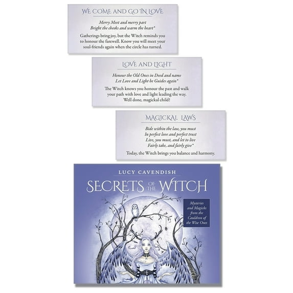 Secrets of the Witch Affirmation Deck: Magickal Inspiration for Everyday Enchantment, (Hardcover)