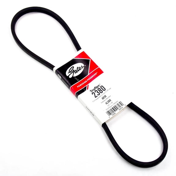 AX30 Cogged, Classical V-Belt, 32 in Outside Length, 1/2 in Top Width, 0.313 in Thickness, 1 Ribs
