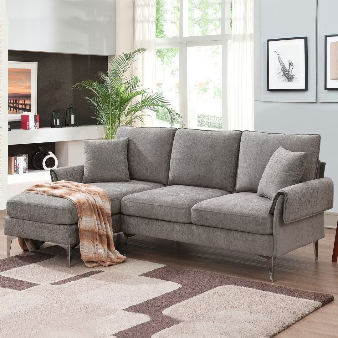 L shape sofa for tv lounge sale
