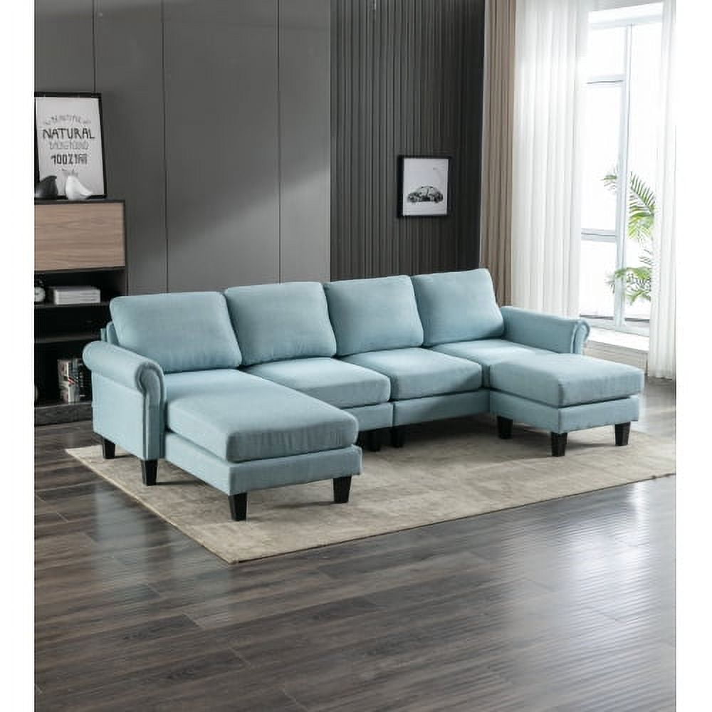 Sectional Sofa Couch U Shape Modular