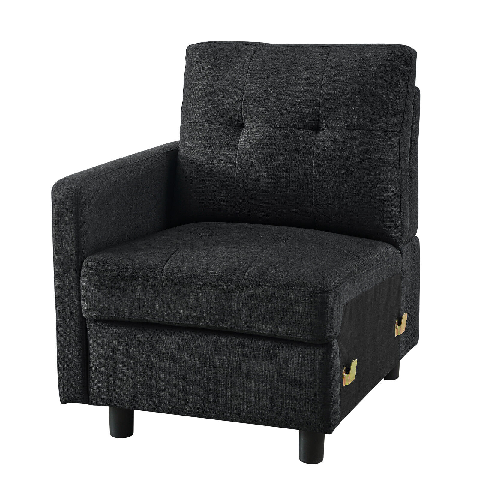 Sectional Sofa Set LShaped Couch Living Room Convertible Indoor