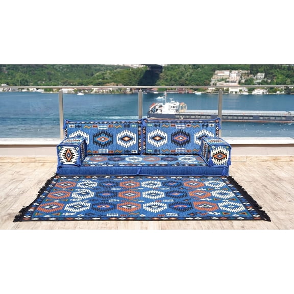Sectional Sofas, Blue Modular Sofa, Foldable Sofa Bed, Turkish Sofa Set, Floor Pillows, Terrace Sofa, Moroccan Sofas, Diwan Sofa, Floor Cushions