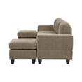 thumbnail image 1 of Sectional Sofas Savannah Modular Corduroy Sectional Sofa with Ottoman,Large Sectional Couches, 1 of 9