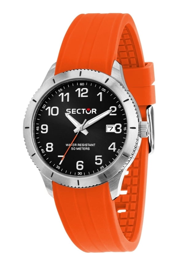 Sector 270 Silicone Strap Black Dial Quartz R3251578017 Men's Watch