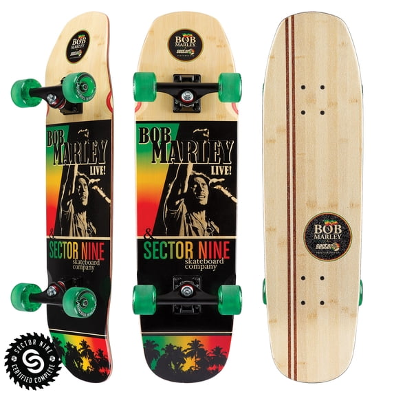 Sector 9 Natty Ride Complete Rasta 30.9x8.5