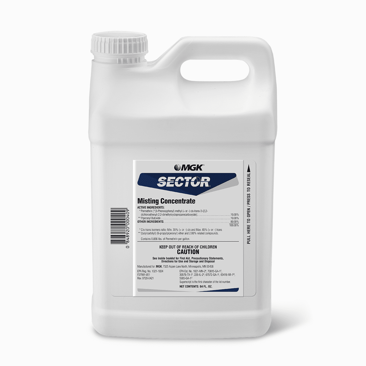 Sector Misting Concentrate Insecticide - 64 fl oz Bottle by MGK