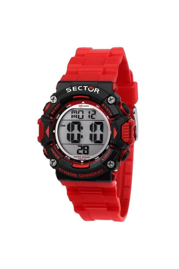 R3251544002- EX-32 Digital Red Polyurethane Strap Quartz 100 m Men Watch