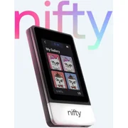 SecuX Nifty - Dedicated NFT Hardware Wallet - Bluetooth - Your Personalized NFT Gallery - Support Ethereum, Solona, Binance Smart Chain, Polygon