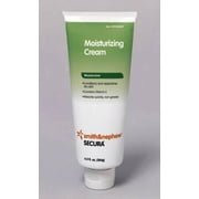 Secura Moisturizer Cream Unscented 6.5 oz. Tube, Pack of 6