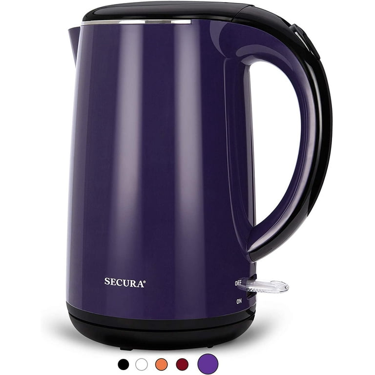 Secura Original Double Wall Stainless Steel Electric Kettle Qt