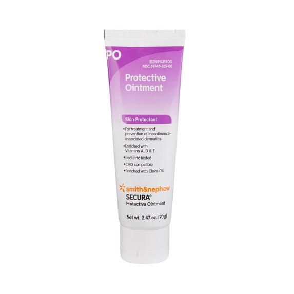 Secura Scented Skin Protectant Ointment 2.47 oz. Tube 59431500 24 Ct