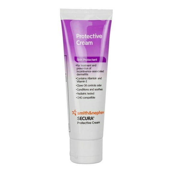 Smith & Nephew Secura Skin Protectant Cream, Scented, 1.75 oz, Pack of 2