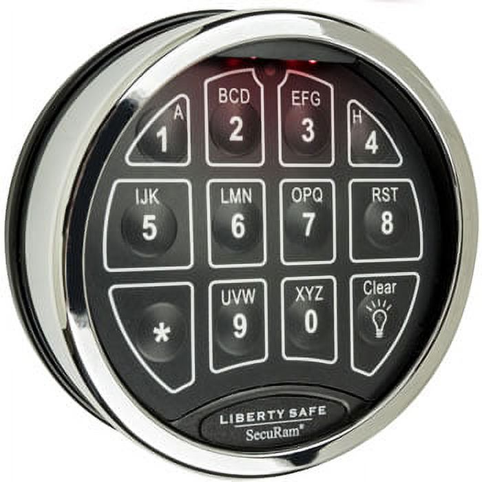 Securam Electronic Safe Lock with Top lit Keypad