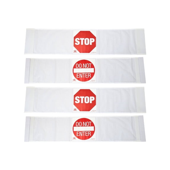 Secure Safety Solutions (2 Pack) Door Guard Safety Banner, 50" Width - Combination Stop Sign & Do Not Enter Sign - Wandering Prevention Aid for Dementia Patients