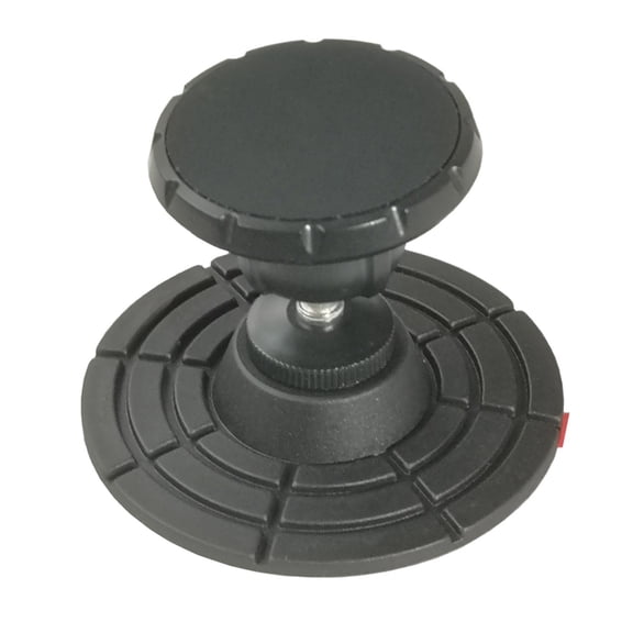 Secure Adhesive Car Phone Mount: 17mm Suction Cup Holder for Action Cameras & Smartphones