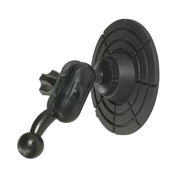 Secure Adhesive Car Phone Mount: 17mm Suction Cup Holder for Action Cameras & Smartphones