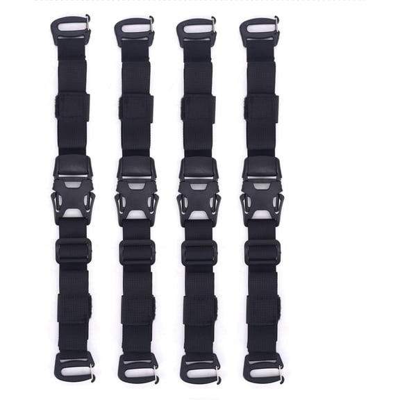 Secure Adjustable Camera Tripod Straps (Pack of 4) for Backpacks & Tactical Bags