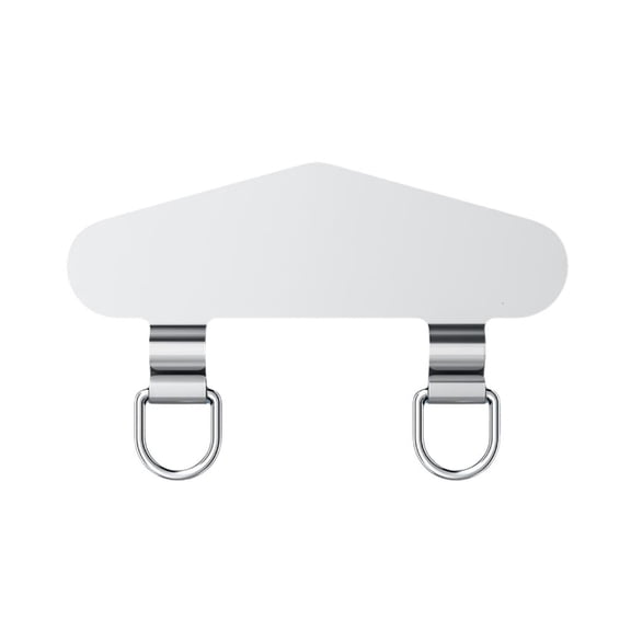 Secure Antilost Phone&Key Holder Clip, Stainless Steel with Thin Stick On Pad for Safekeeping of Mobiles and Accessories