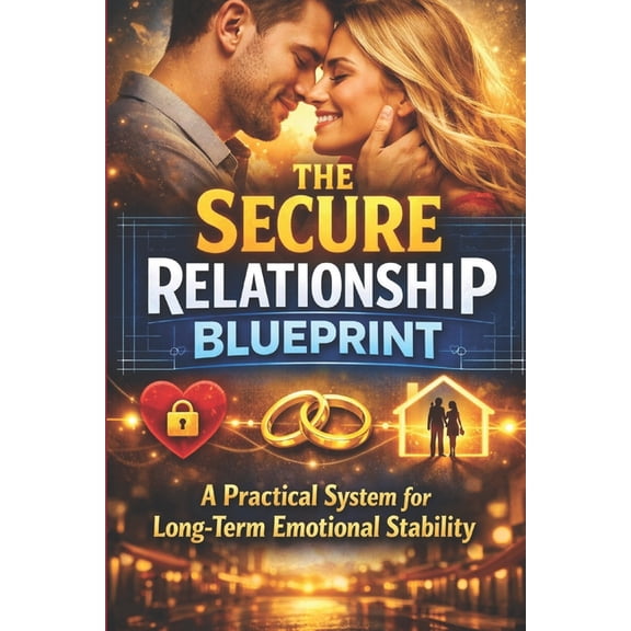 The Secure Attachment Playbook The Secure Relationship Blueprint: A Practical System for Long-Term Emotional Stability: A Step-by-Step System to Break , (Paperback)