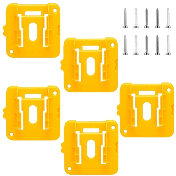 Secure Battery Wall Mounting Electric Tool Bracket Fixing for Workshop Operators