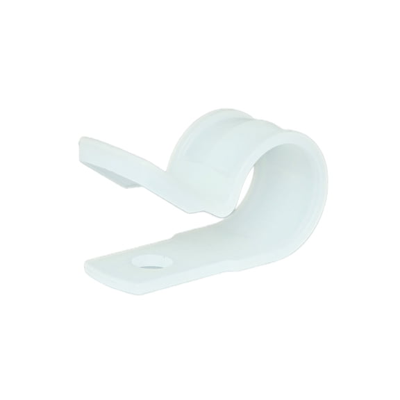 Secure Cable Ties 1/2 Inch Natural Cable Clamp - 100 Pack